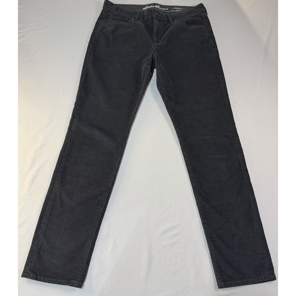 Eddie Bauer Pants - Eddie Bauer Women's Size 6 Corduroy Pants Boyfriend Slim‎ Fit , Leg Relaxed Gray